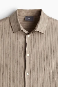 Regular Fit Textured Shirt