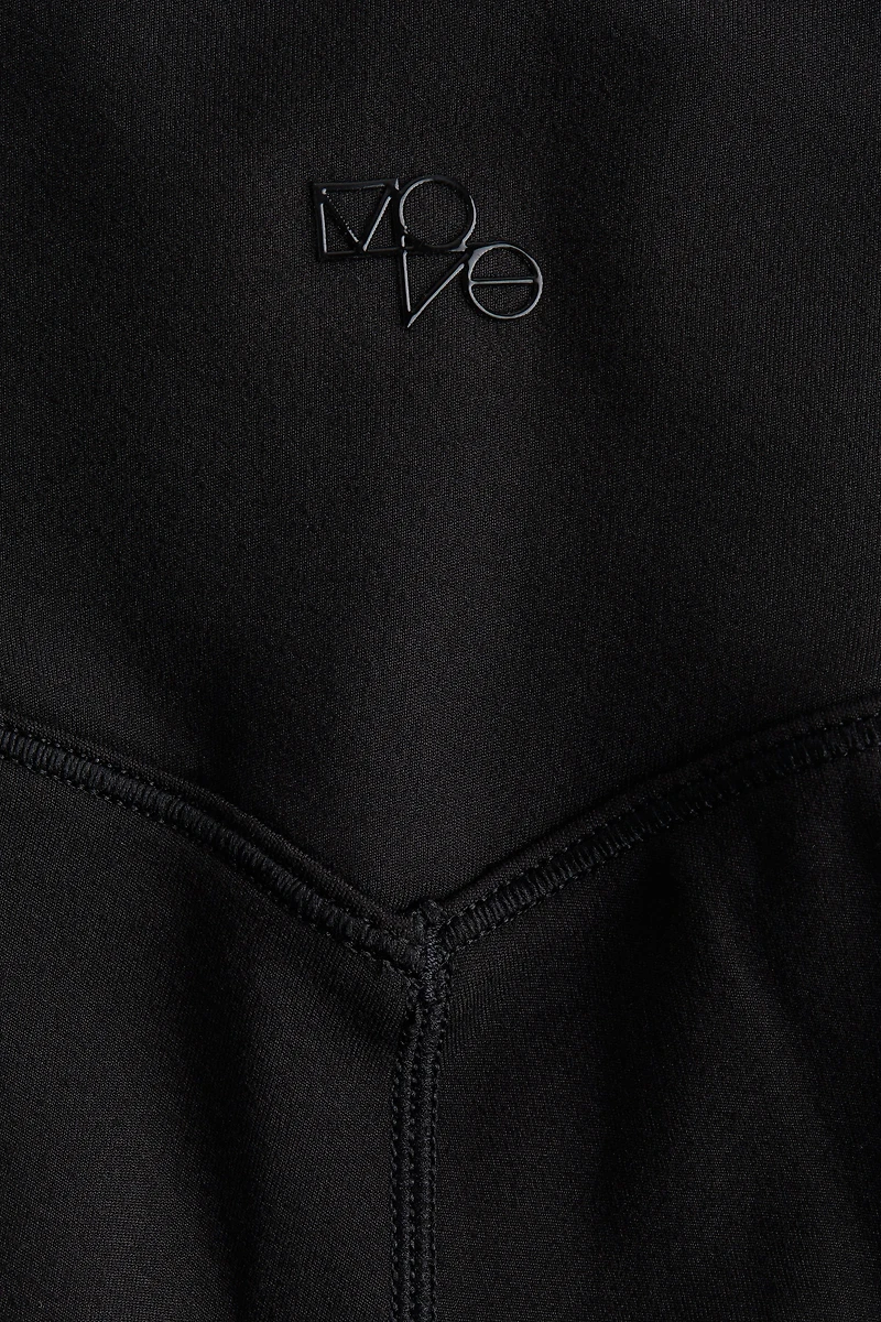 Flared Sports Fleece Leggings with SoftMove™