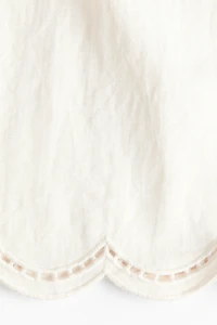 MAMA Scalloped Pull-On Pants