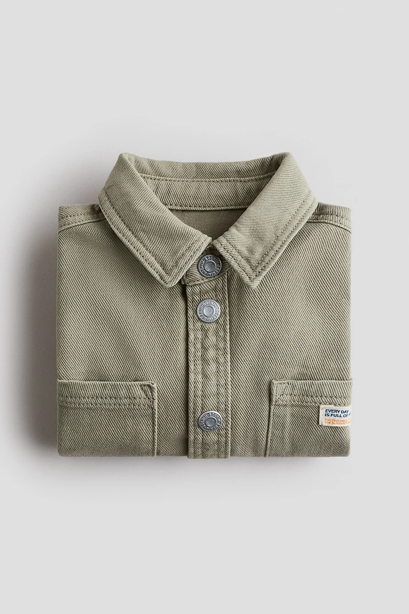 Cotton Twill Overshirt