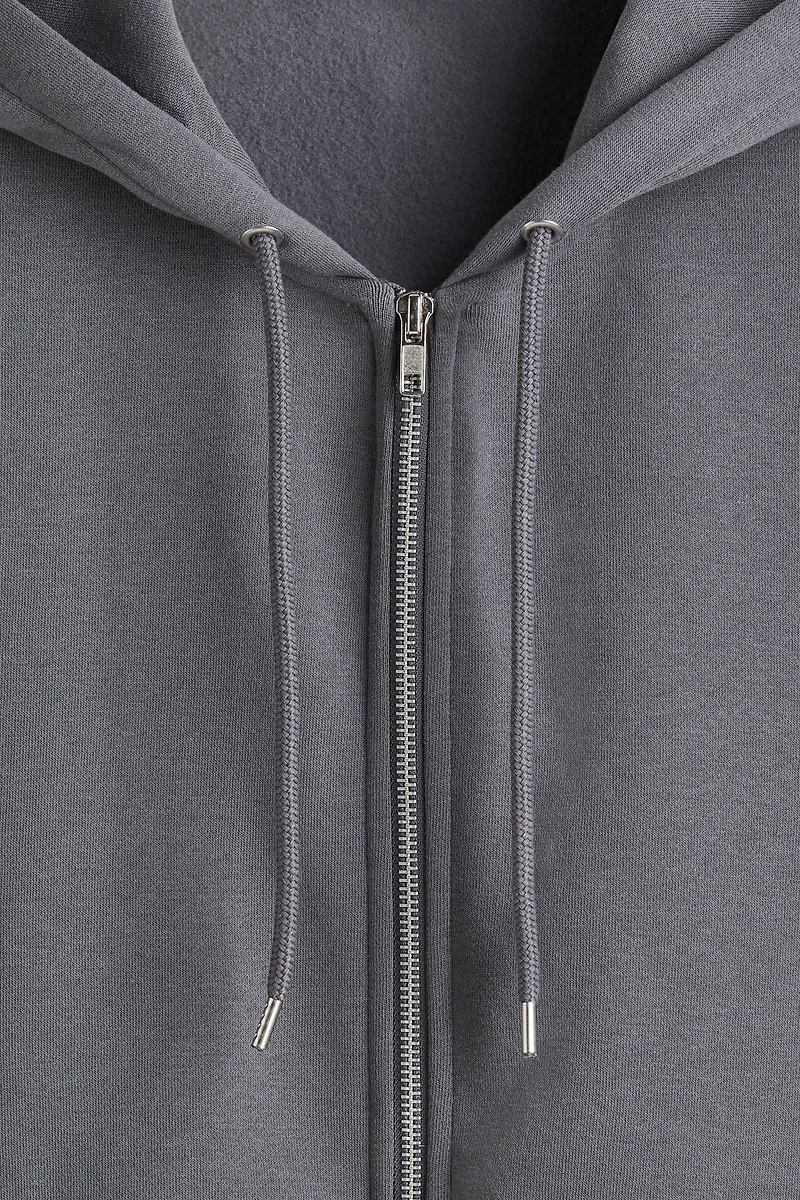 Loose Fit Hooded Jacket