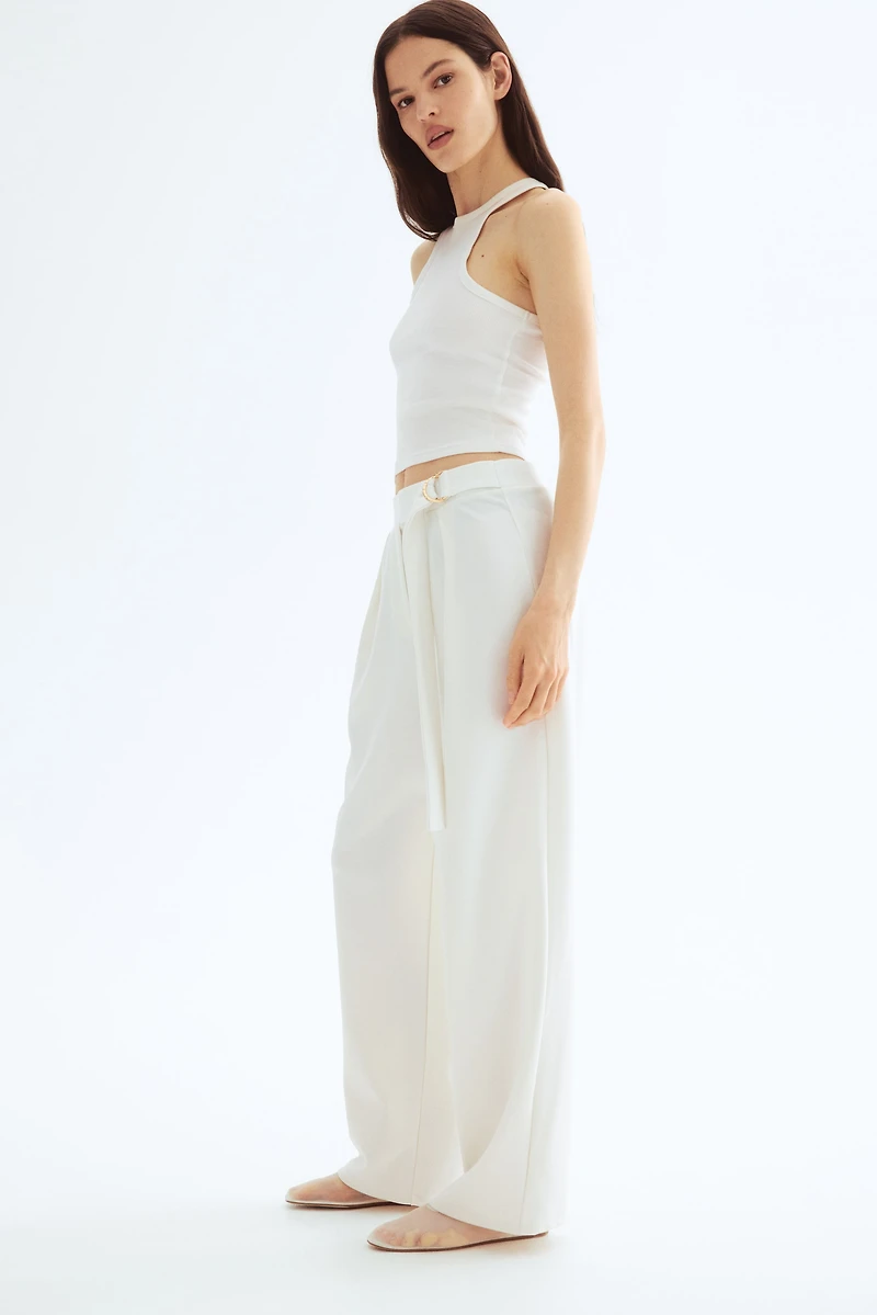 Belted Pants