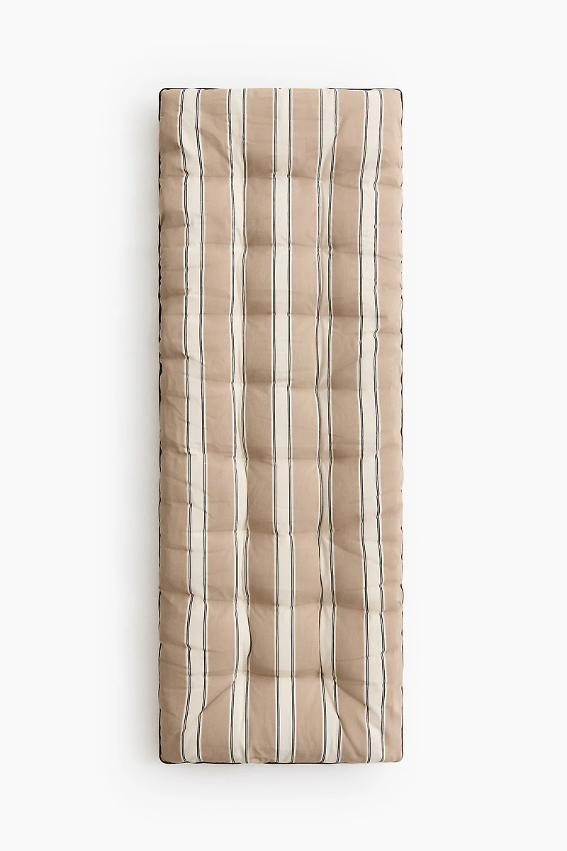 Grand coussin d'assise d'extérieur