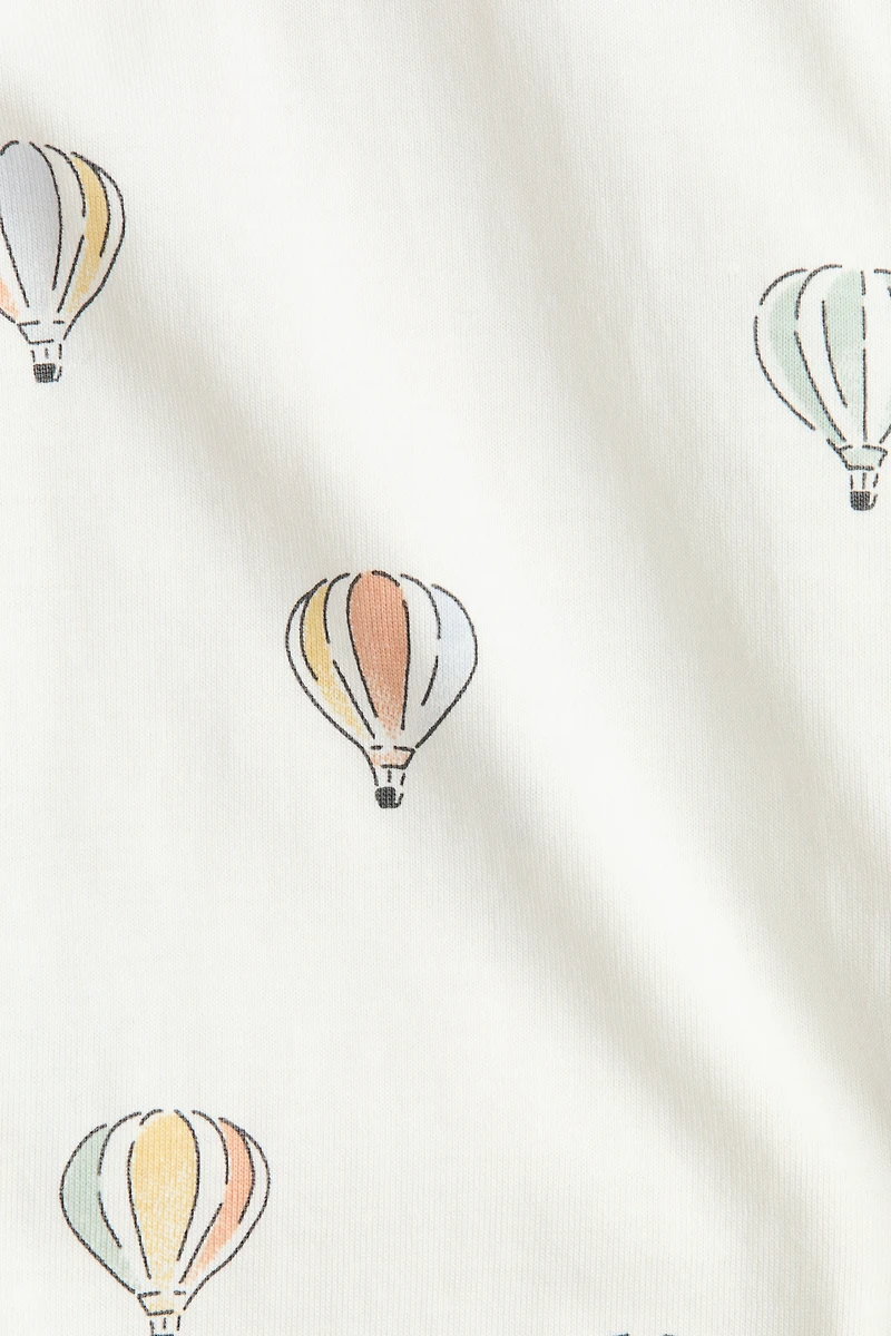 Patterned Pajama Jumpsuit