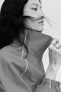 Oversized Nylon Anorak