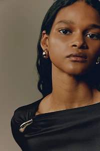 Asymmetric Jersey Top