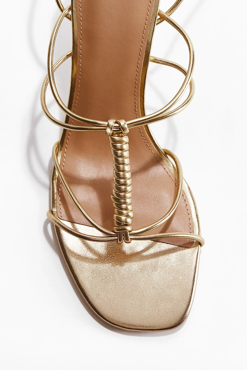 Heeled Strappy Sandals