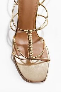 Heeled Strappy Sandals