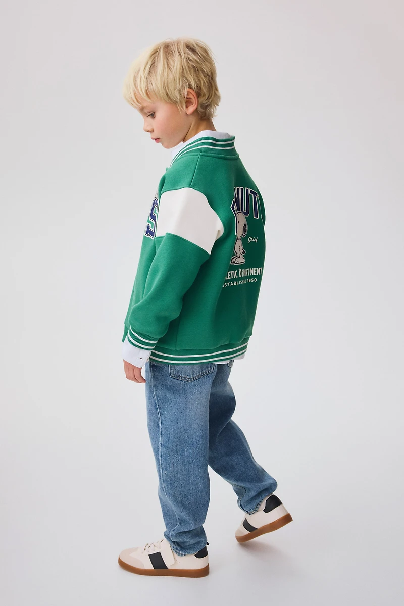 Sweatshirt Baseball Jacket