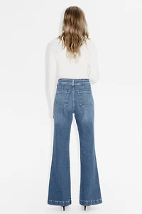 Flared High Jeans