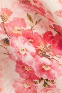 Tie-Detail Halterneck Dress