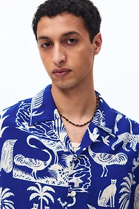 Relaxed-Fit Printed Resort Shirt
