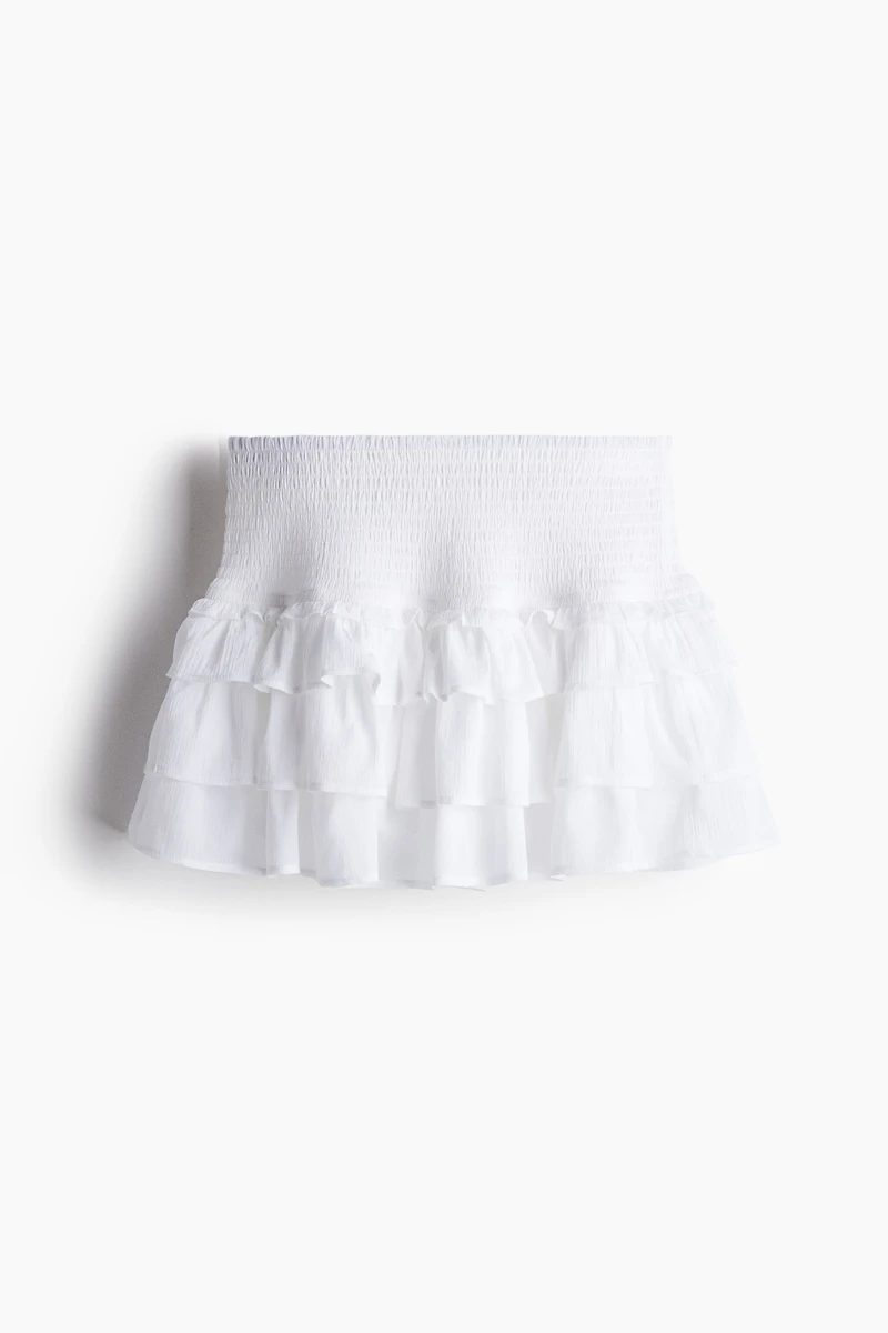 Tiered Mini Skirt