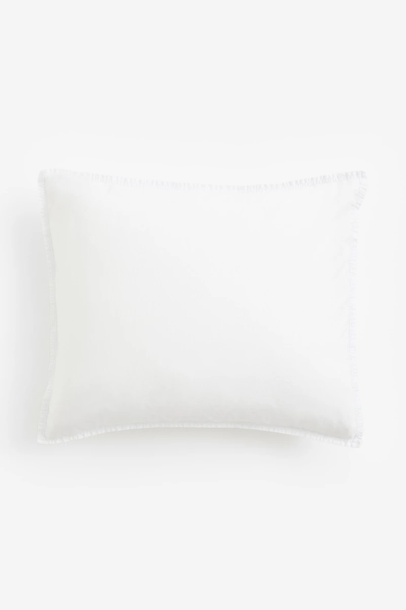 Washed Cotton Pillowcase