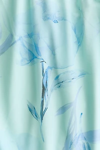 Cowl-Neck Halterneck Dress