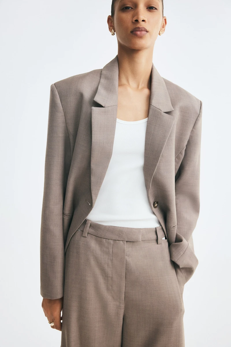 Single-Breasted Blazer