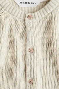 Cotton Knit Cardigan