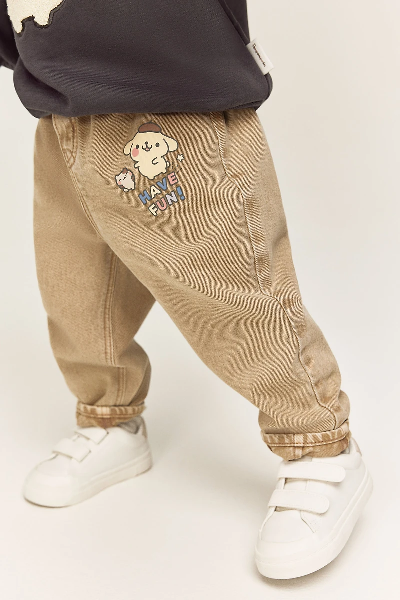 Tapered Cotton Jeans
