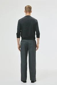 Loose-Fit Tailored Pants