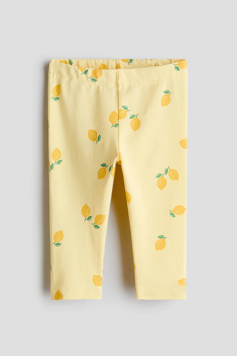 Printed Cotton Leggings