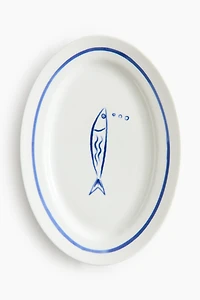 Large Porcelain Serving Plate