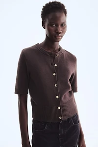 Short-Sleeved Cardigan