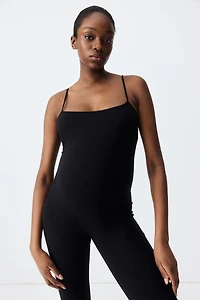 MAMA Before & After Integral-Bra Unitard