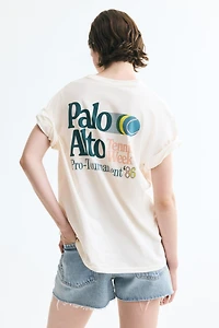 Oversized Printed T-Shirt