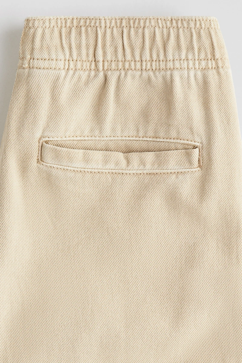 Cotton Twill Joggers