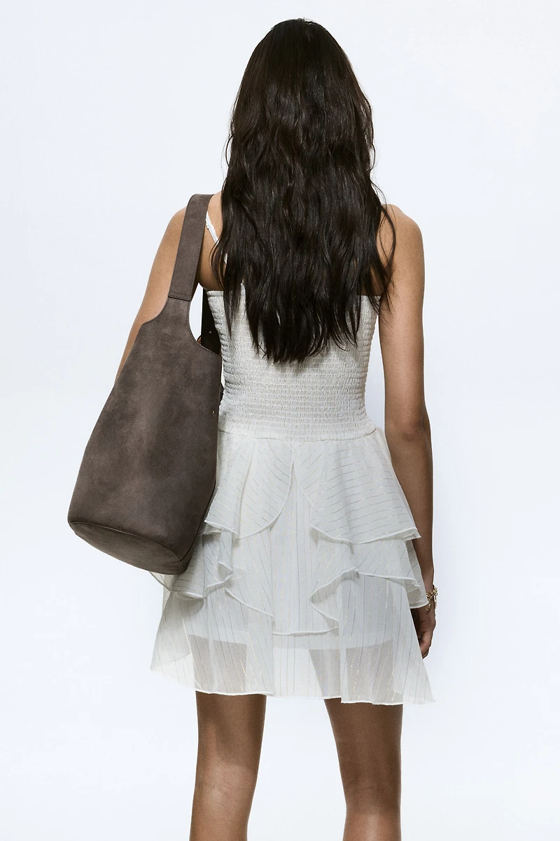 Smocked Strappy Dress