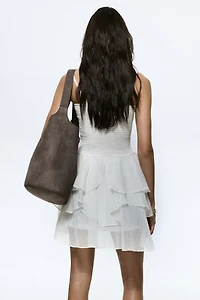 Smocked Strappy Dress