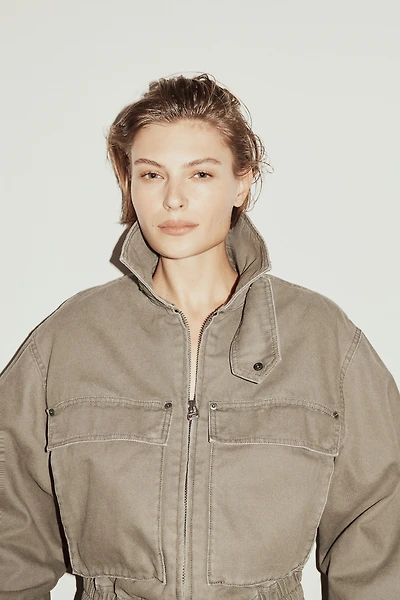 Padded Canvas Jacket