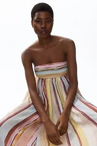 Long Bandeau Dress