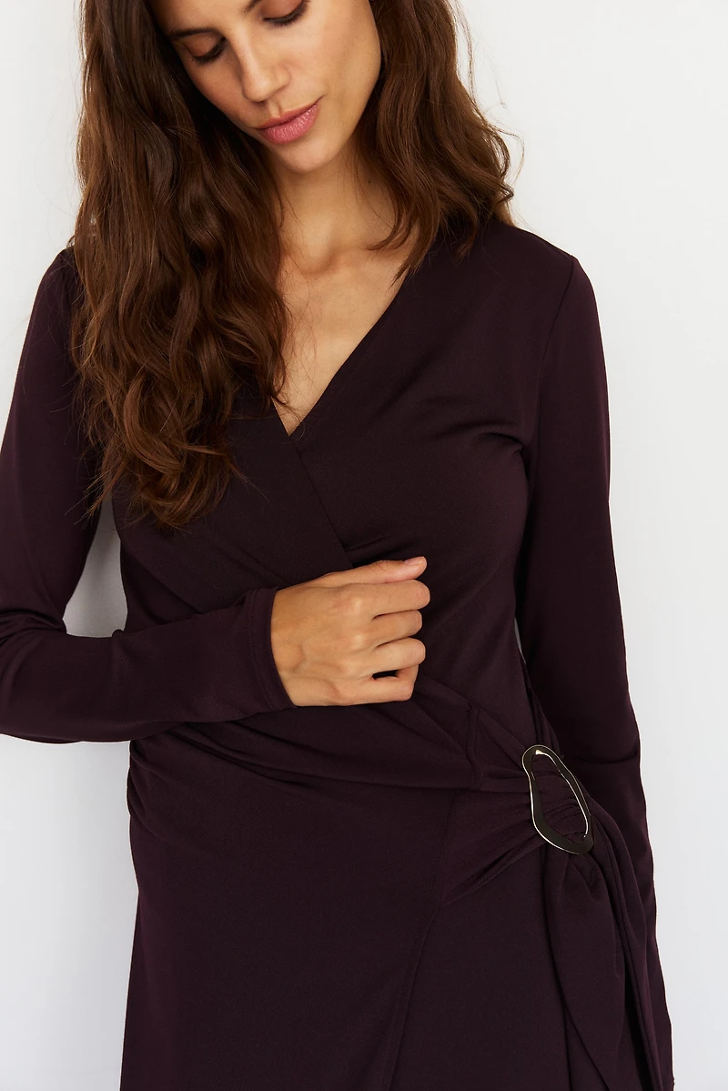 MAMA Robe d'allaitement croisée