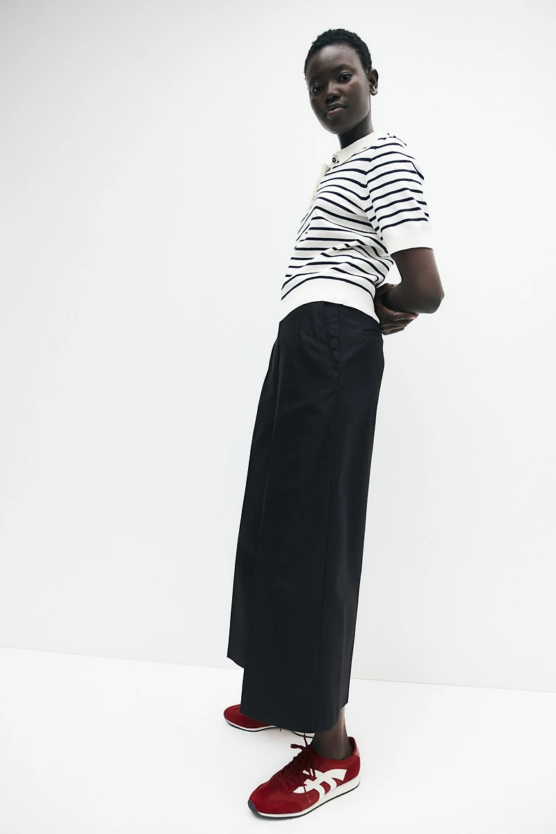 Culottes with Waist Darts