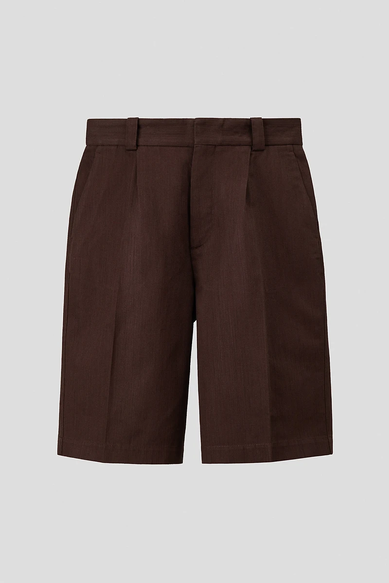 Loose-Fit Long-Style Shorts