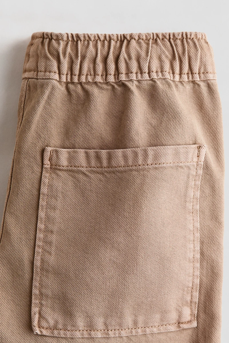 Pantalon jogging en sergé de coton