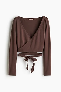 Short Wrap Top