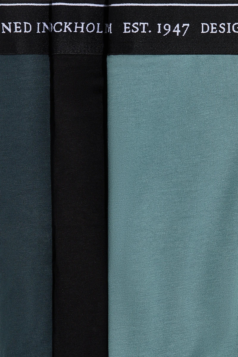 Lot de 3 caleçons boxeurs mi-longs COOLMAX🅫