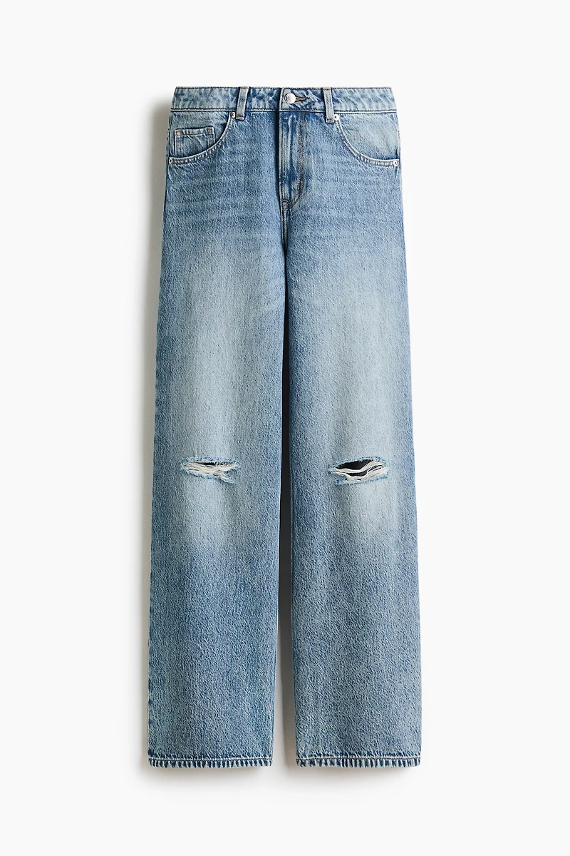 Bleecker High Rise Wide Leg Jeans