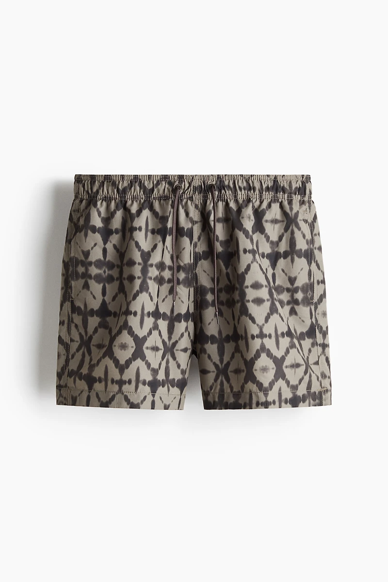 Patterned Swim Shorts