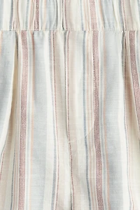 Knee-Length Cotton Shorts