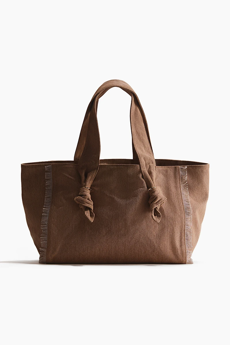 Knot-Detail Tote Bag