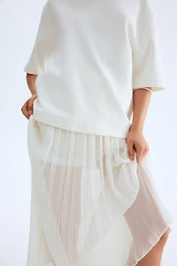 Crinkled Skirt