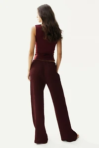 Draped Sleeveless Top