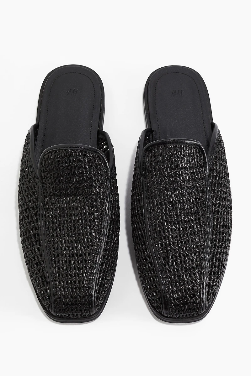 Mesh Mule Loafers