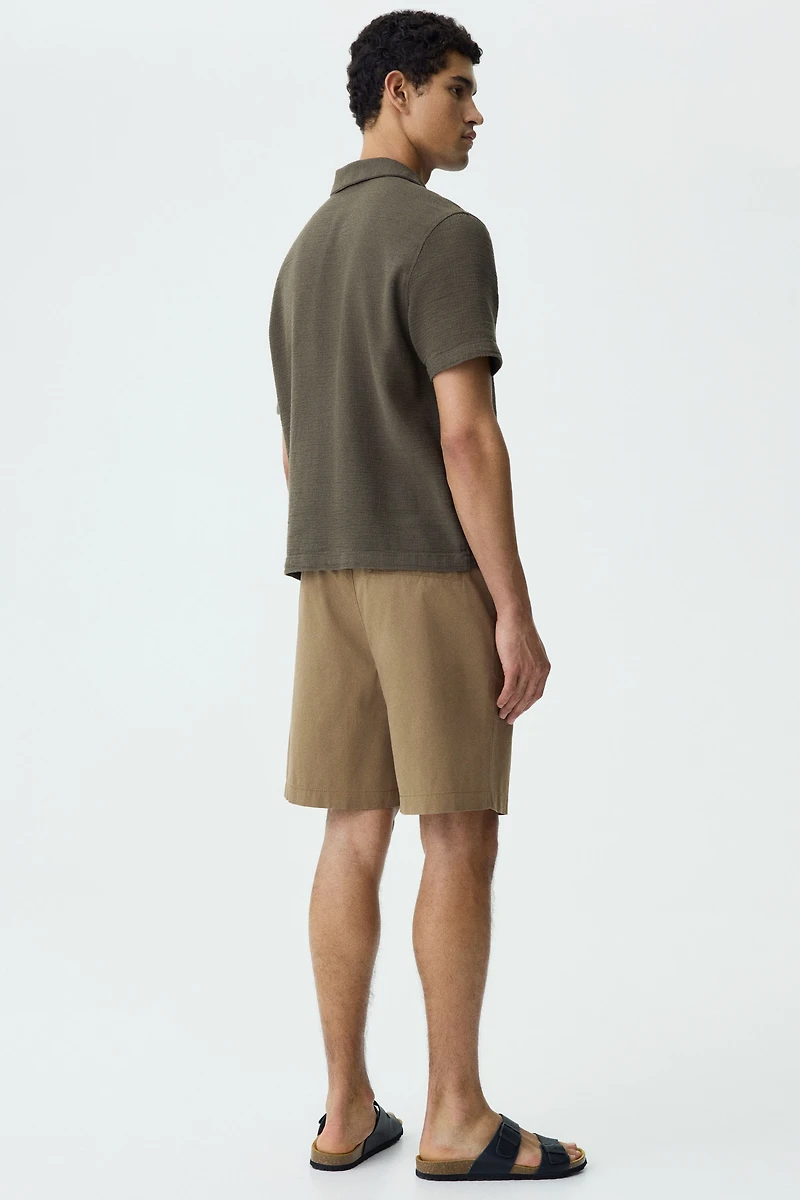 Short décontracté en coton
