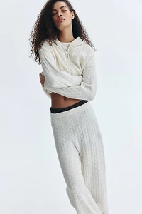 Cable-Knit Pants