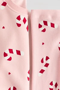 2-Piece Sweatshirt and Leggings Set