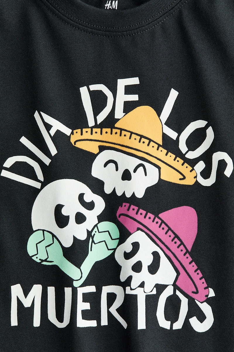 Printed Cotton T-Shirt